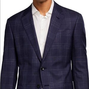 Giorgio Armani Plaid 2 button Jacket